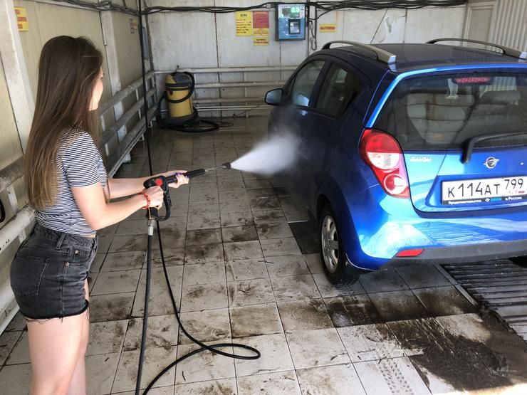 Как помыть авто на мойке самообслуживания