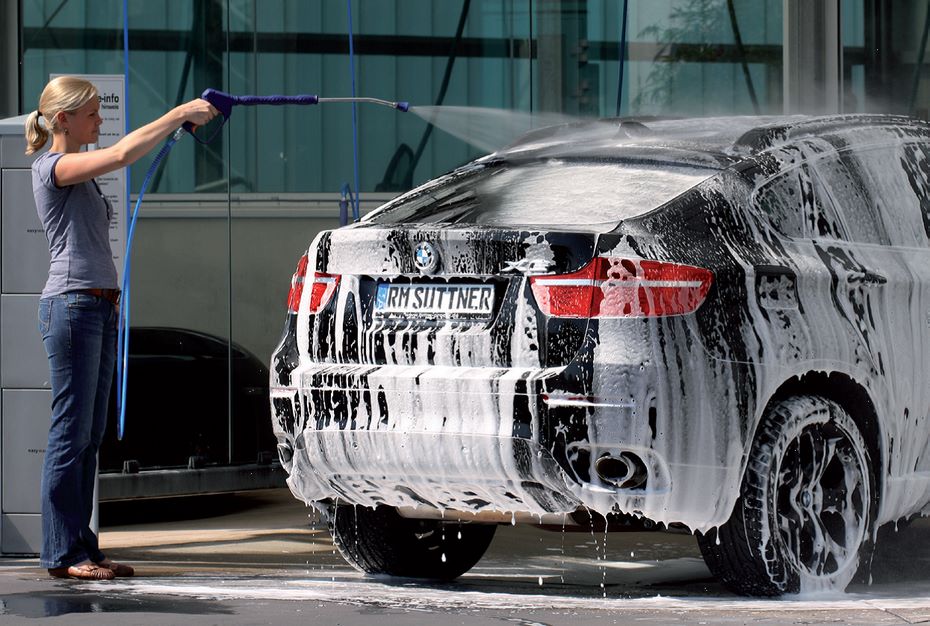 Как помыть авто на мойке самообслуживания